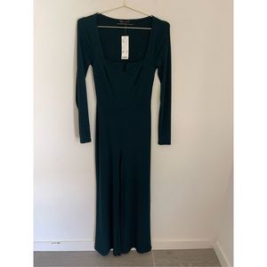 URBAN OUTFITTERS Green Long Sleeve Jumpsuit Size Small NWT